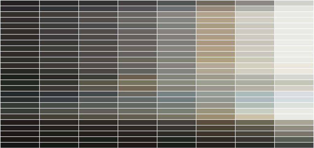 The Colours In My Studio