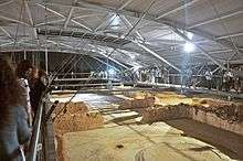 On Sunday, June 12, 2016 inaugurated the upgraded archaeological site with new roof protection, covering single central palace monument area 3,185 sq.m. and provides the opportunity to visit the palace with hanging vestibules.