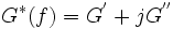 \ G^{*}(f)=G^{'}+jG^{''}