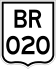 BR-020 shield}}
