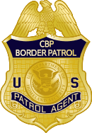 Badge of the United States Border Patrol, circa 2013.