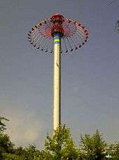 WindSeeker in operation at Canada's Wonderland.