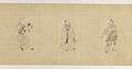 Chinese - The Twenty-Four Ministers of the Tang -T'ang- Dynasty Emperor Taizong -T'ai-Tsung- - Walters 3557 - View B.jpg