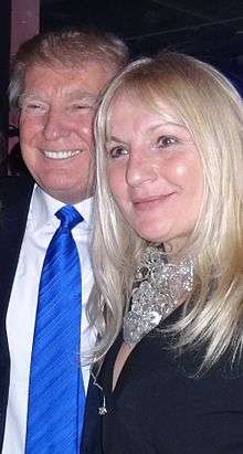 Donald Trump and Vesna de Vinca
