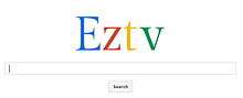 EZTV Homepage April 1st 2014