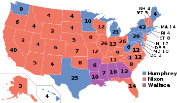 electoral map of the United States