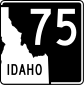 Idaho route marker