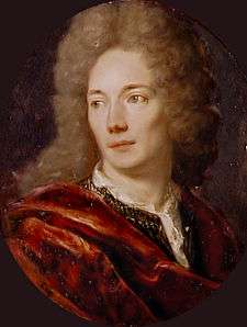 Painting of Jean de La Bruyère attributed to Nicolas de Largillière