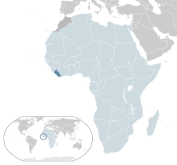 Location of &nbsp;Liberia&nbsp;&nbsp;(dark blue)–&nbsp;in Africa&nbsp;&nbsp;(light blue &&nbsp;dark grey)–&nbsp;in the African Union&nbsp;&nbsp;(light blue)