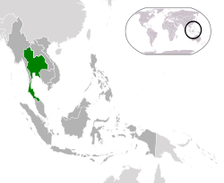 Location of &nbsp;Thailand&nbsp;&nbsp;(green)in ASEAN&nbsp;&nbsp;(dark grey)&nbsp; –&nbsp; [Legend]