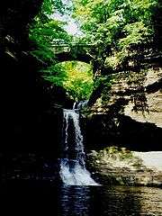 Cascade Falls at Matthiessen State Park