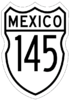 Federal Highway 145 shield