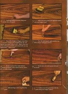 Mahogany by Master painter Mike Macneil