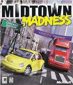Midtown Madness box art