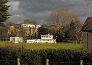 The pavilion at the Recreation Ground in Torquay