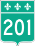 Route 201 shield