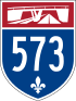 Autoroute 573 shield