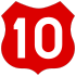 National Road 10 shield}}
