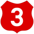 National Road 3 shield}}