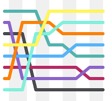 Vectorgraphic diagram depicting the step-by-step process.