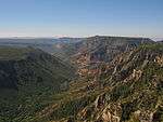 Sycamore Canyon viewed from Barney Pasture.