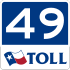 State Highway Loop 49 marker