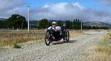Tony Christiansen riding the Otago Central Rail Trail.