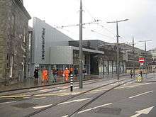 Haymarket station tram stop