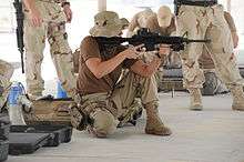 US soldier m4 Grip Pod.