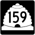 State Route 159 marker