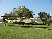 AH-56 side view, on museum display in 2007.